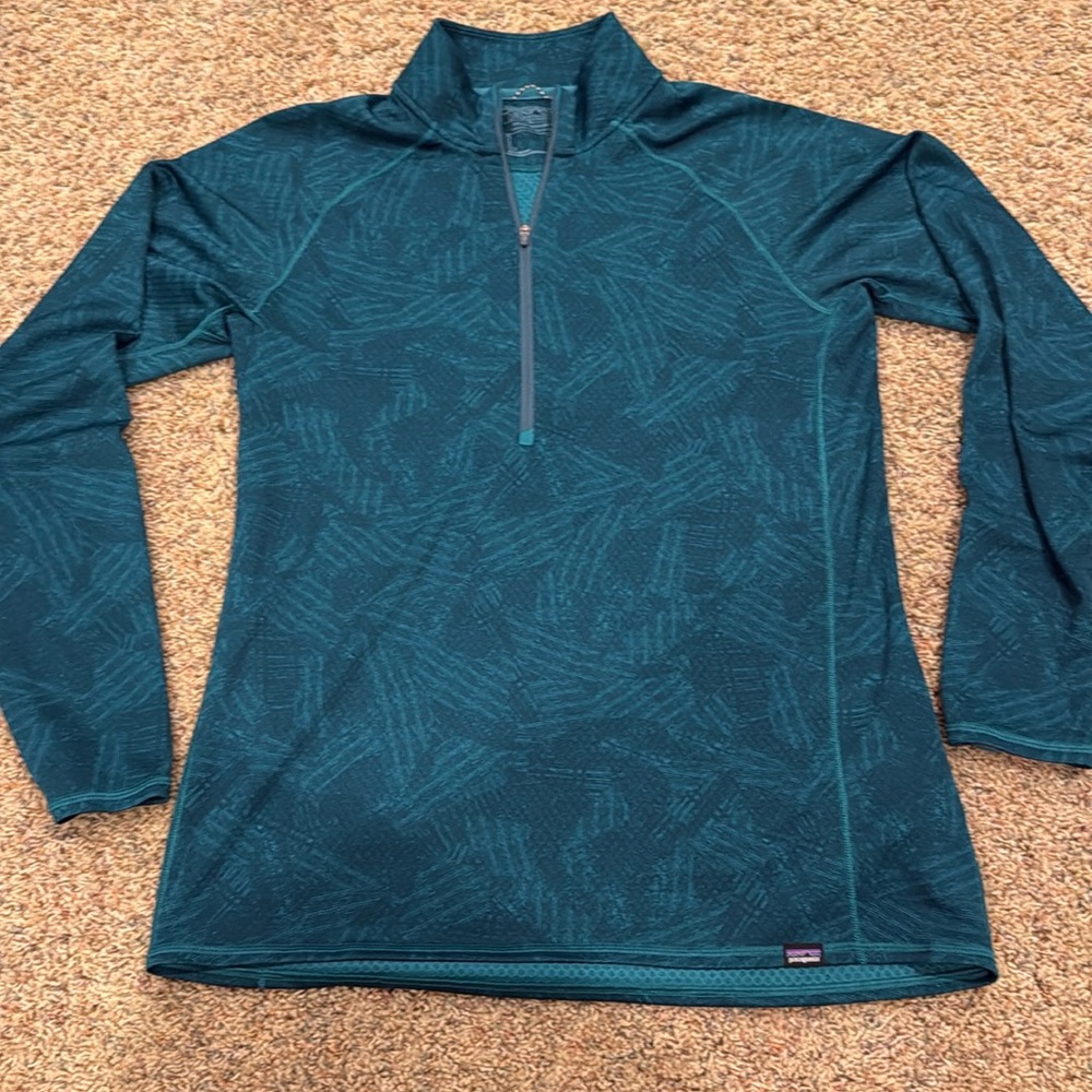 Patagonia Capilene Midweight Zip-Neck EUC
